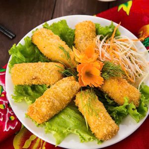 nem chiên xù chay
