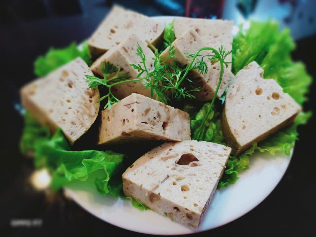 giò nấm chay