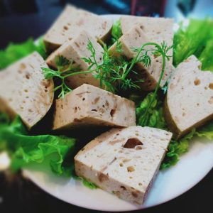 giò nấm chay